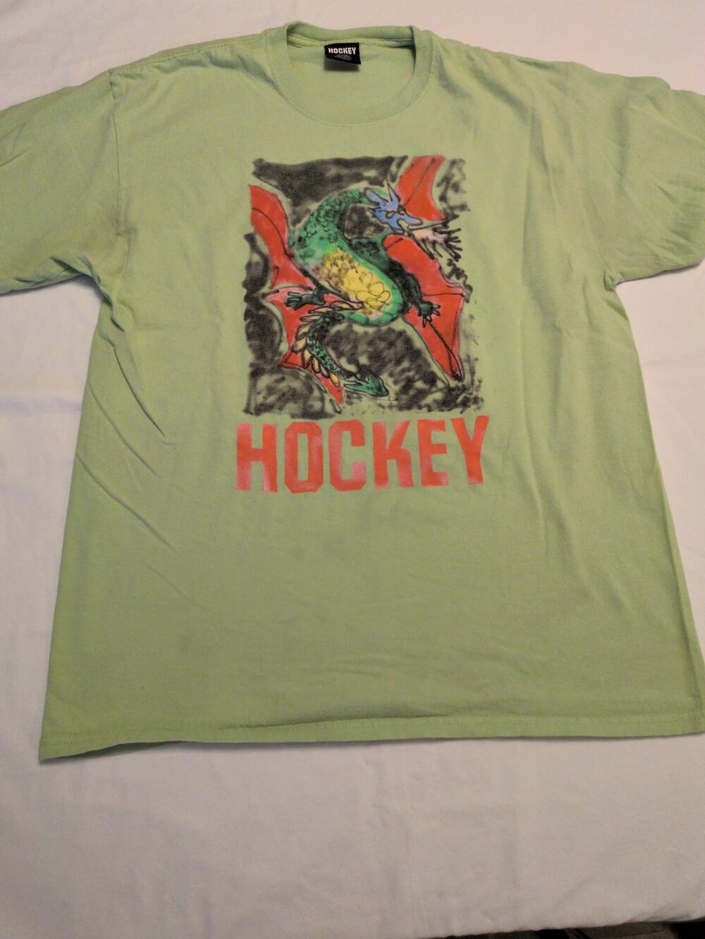 Hockey T-Shirt green with Designs